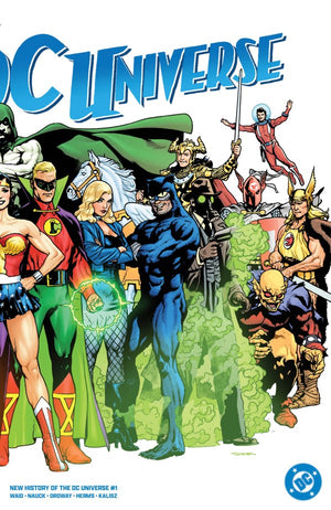 NEW HISTORY OF THE DC UNIVERSE #1 (OF 4) CVR E RYAN SOOK WRAPAROUND FOIL VAR