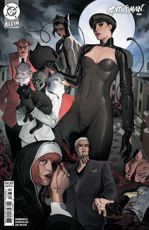 CATWOMAN #86 (2026) CVR E MANNY VINCENT CARBONILLA THINGS TO COME CARD STOCK VAR
