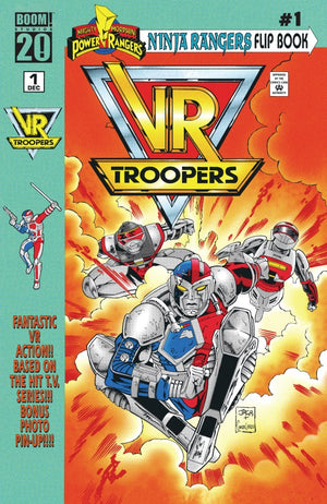 VR Troopers/Power Rangers Flipbook Facsimile Edition #1 A Main (Dressed  Smith & Ross)
