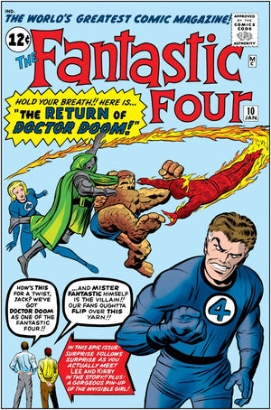 FANTASTIC FOUR #10 FACSIMILE EDITION