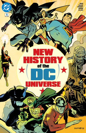 NEW HISTORY OF THE DC UNIVERSE #1 (OF 4) CVR A CHRIS SAMNEE WRAPAROUND