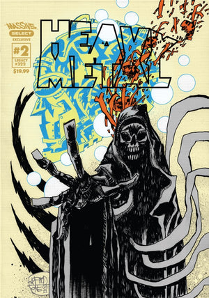 HEAVY METAL MAGAZINE #2 CVR D JIM MAHFOOD MASSIVE SELECT EXCLUSIVE VAR (MR)