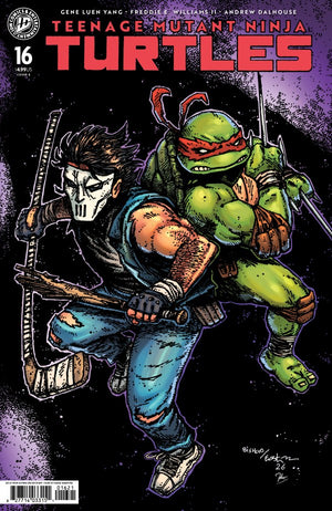 Teenage Mutant Ninja Turtles #16 (2026) Variant B (Eastman & Bishop)