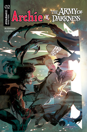 ARCHIE X ARMY OF DARKNESS #2 CVR E STUART SAYGER VAR