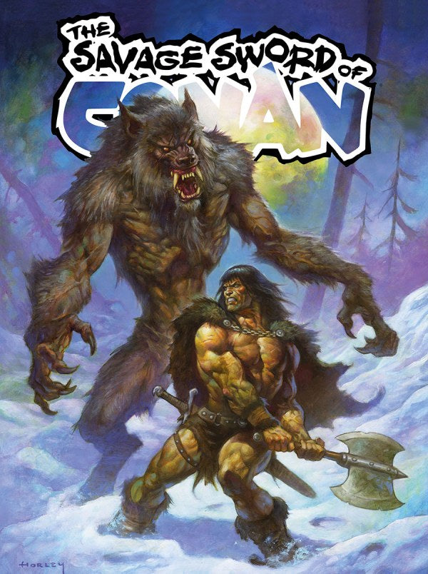 SAVAGE SWORD OF CONAN #3 (OF 6) CVR A HORLEY (MR) (Magazine Size)