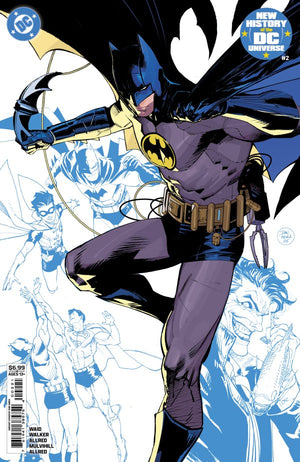 NEW HISTORY OF THE DC UNIVERSE #2 (OF 4) CVR B DAN MORA CARD STOCK VAR