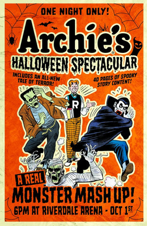 ARCHIES HALLOWEEN SPECTACULAR #1 (ONE SHOT) CVR B BOB WHITE RETRO ART VAR