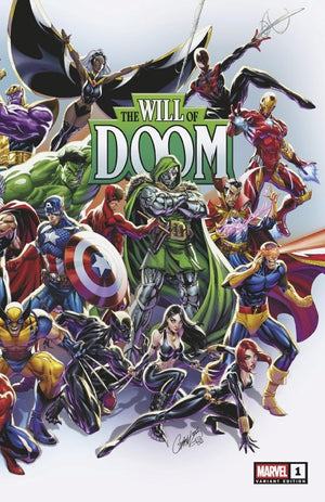 THE WILL OF DOOM #1 J. SCOTT CAMPBELL WRAPAROUND VARIANT