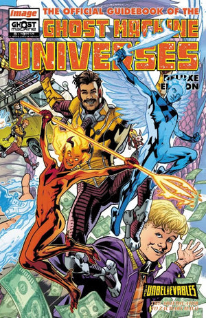 GHOST MACHINE THE OFFICIAL GUIDEBOOK #3 (OF 5) CVR B BRYAN HITCH & BRAD ANDERSON WRAPAROUND VAR