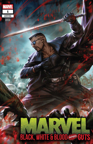MARVEL: BLACK  WHITE & BLOOD AND GUTS #1 DERRICK CHEW VARIANT