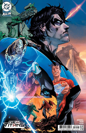 NEW TITANS #34 (2026) CVR D FICO OSSIO THINGS TO COME CARD STOCK VAR