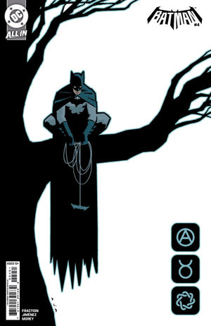 BATMAN #4 (2025) CVR G INC 1:25 DAVID AJA CARD STOCK VAR