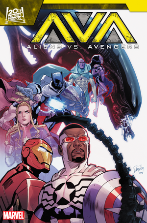 ALIENS VS. AVENGERS #3 ELENA CASAGRANDE VARIANT