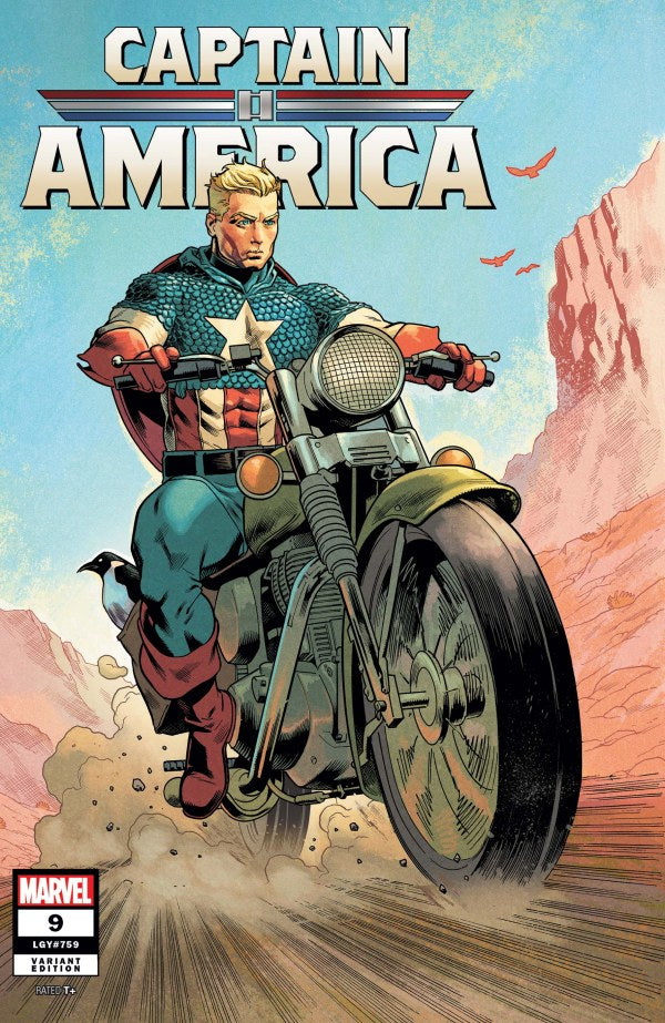 CAPTAIN AMERICA #9 (2023) MIKE HAWTHORNE VARIANT