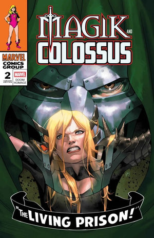 MAGIK & COLOSSUS #2 YASMINE PUTRI DOOM HOMAGE VARIANT
