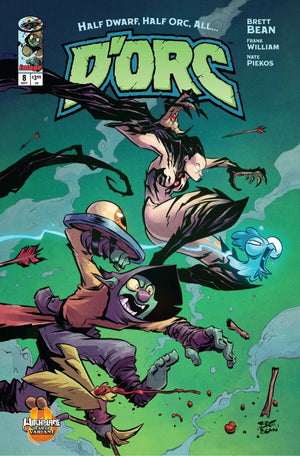 D'ORC #8 CVR C BRETT BEAN WITCHBLADE TEAM UP VAR