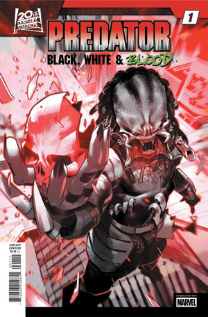 PREDATOR: BLACK  WHITE & BLOOD #1