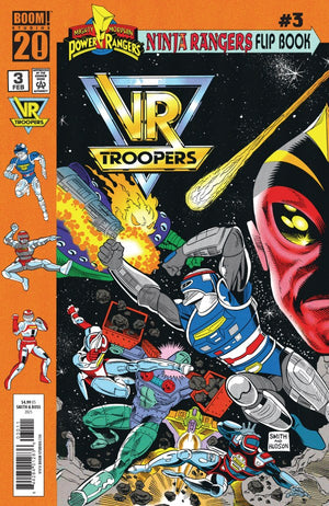 VR Troopers/Power Rangers Flipbook Facsimile Edition #3 A Main (Dressed  Smith)