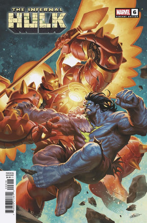 INFERNAL HULK #6 MATEUS MANHANINI INC 1:25 VARIANT