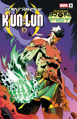 DEADLY HANDS OF K'UN-LUN #4 LEO CHIOLA IRON FIST VARIANT
