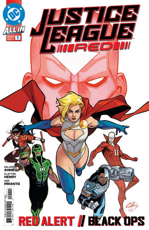 JUSTICE LEAGUE RED #1 (OF 6) CVR A CLAYTON HENRY
