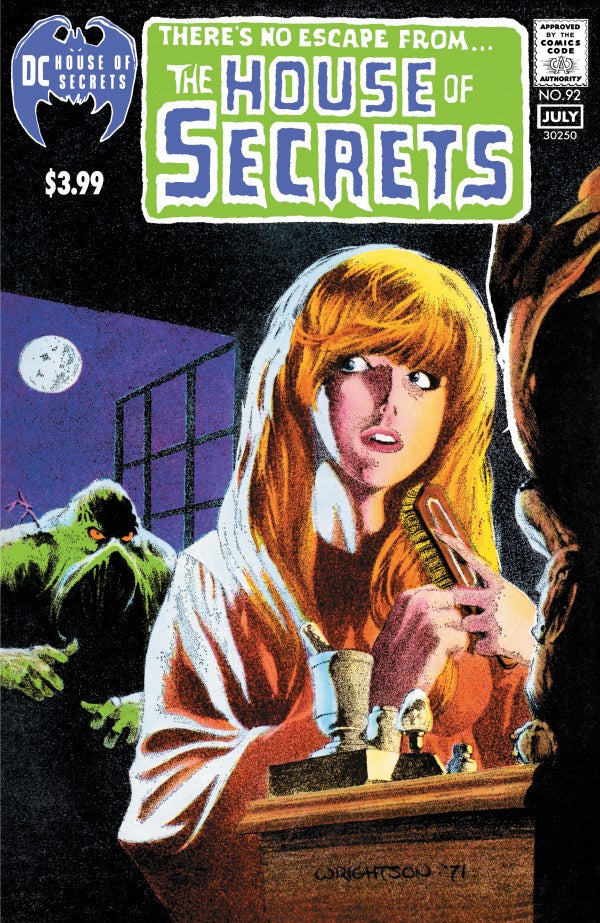 HOUSE OF SECRETS #92 FACSIMILE EDITION (2024) CVR B BERNIE WRIGHTSON ***FOIL VAR