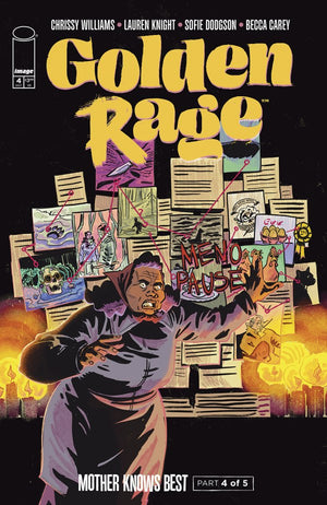 GOLDEN RAGE MOTHER KNOWS BEST #4 (OF 5) CVR A LAUREN KNIGHT (MR)