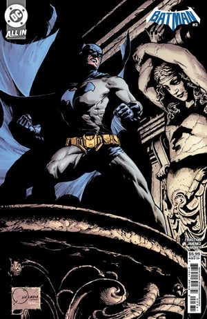 BATMAN #3 (2025) CVR D JOE QUESADA CARD STOCK VAR