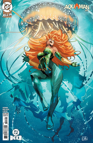 AQUAMAN #11 (2025) CVR C EDWIN GALMON CARD STOCK VAR (DC K.O.)