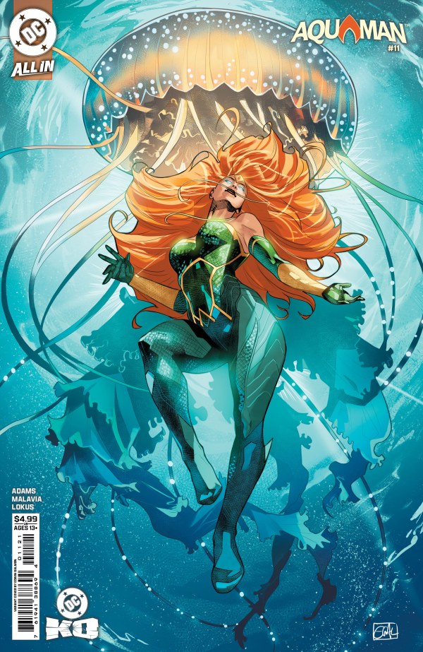 AQUAMAN #11 (2025) CVR C EDWIN GALMON CARD STOCK VAR (DC K.O.)