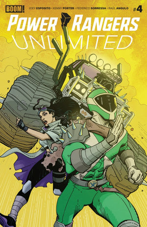 Power Rangers Unlimited #4 B Variant (Dressed  Hamner)