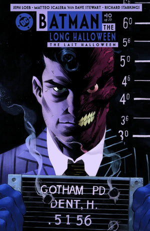 BATMAN THE LONG HALLOWEEN THE LAST HALLOWEEN #10 (OF 10) CVR B MATTEO SCALERA CARD STOCK VAR