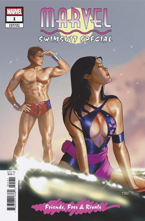 MARVEL SWIMSUIT SPECIAL: FRIENDS  FOES & RIVALS #1 TAURIN CLARKE VARIANT