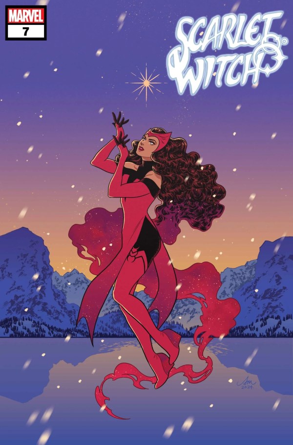 SCARLET WITCH #7 (2024) AUDREY MOK WINTER HOLIDAY VARIANT