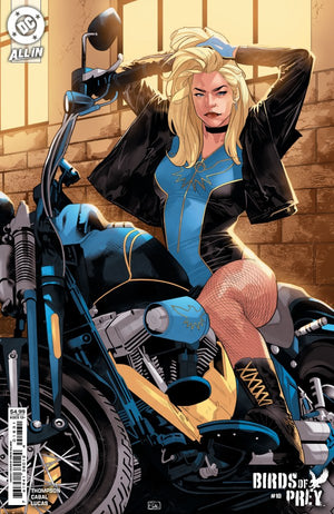 BIRDS OF PREY #18 (2025) CVR C EDWIN GALMON CARD STOCK VAR