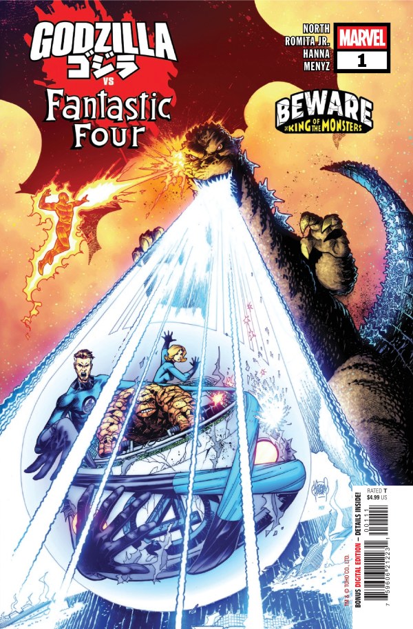 GODZILLA VS. FANTASTIC FOUR #1