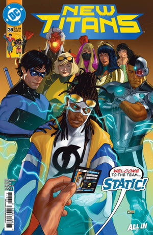 NEW TITANS #38 (2026) Second Printing Cvr A Taurin Clarke