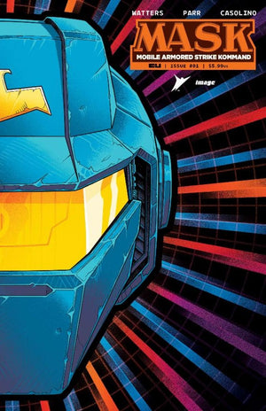 M.A.S.K. #1 (2026) CVR Q PYE PARR & LUKE PREECE & ANDRES JUAREZ DIE CUT FOIL M.A.S.K. VAR