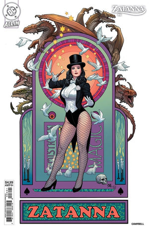 ZATANNA #6 (OF 6) CVR B FRANK CHO CARD STOCK VAR