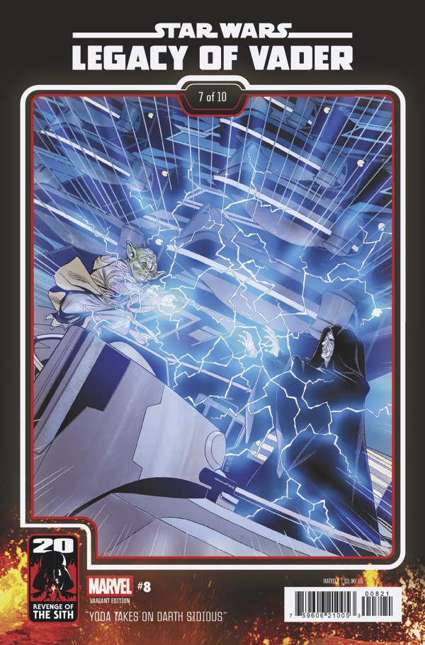 STAR WARS: LEGACY OF VADER #8 CHRIS SPROUSE REVENGE OF THE SITH 20TH ANNIVERSARY VARIANT