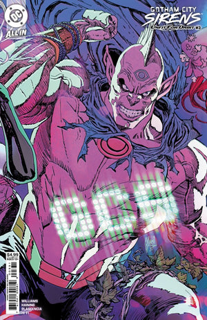 GOTHAM CITY SIRENS UNFIT FOR ORBIT #3 (OF 5) CVR C GUILLEM MARCH CONNECTING CARD STOCK VAR