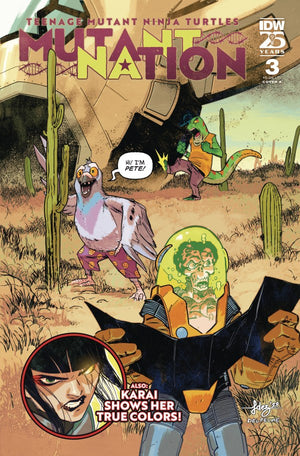 Teenage Mutant Ninja Turtles: Mutant Nation #3 Cover A (Fernandez)