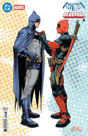 DC MARVEL BATMAN DEADPOOL #1 (ONE SHOT) CVR N FRANK QUITELY BATMAN DEADPOOL CARD STOCK VAR