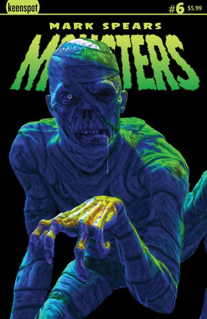 MARK SPEARS MONSTERS #6 CVR B MARK SPEARS THE CURSED MUMMY VAR