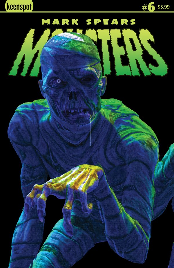 MARK SPEARS MONSTERS #6 CVR B MARK SPEARS THE CURSED MUMMY VAR