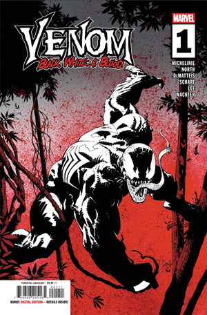 VENOM: BLACK  WHITE & BLOOD #1