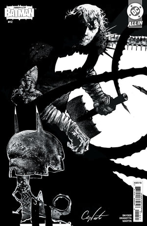 ABSOLUTE BATMAN #12 CVR E INC 1:25 STEVAN SUBIC CARD STOCK VAR