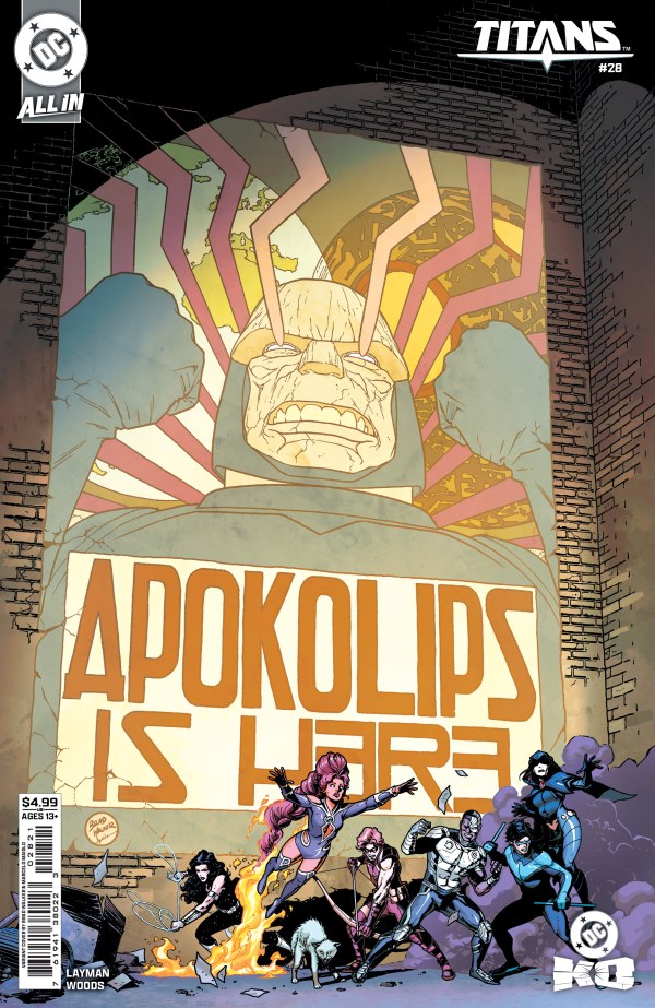 TITANS #28 (2025) CVR B BRAD WALKER CARD STOCK VAR (DC K.O.)