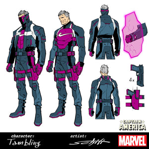 CAPTAIN AMERICA #8 (2026) VALERIO SCHITI DESIGN INC 1:10 VARIANT