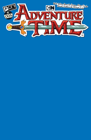 ADVENTURE TIME (2025) #5 CVR C ICE KING BLUE BLANK SKETCH VAR